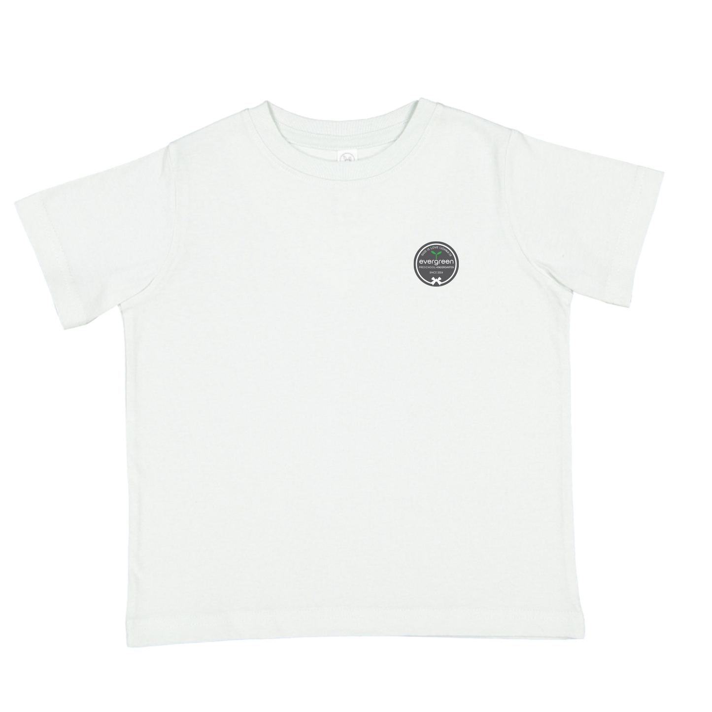 Evergreen Logo Tee-Pink